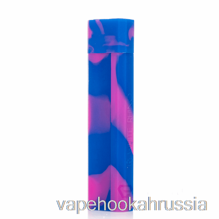 Vape Juice White Rhino Силиконовый мазок [пирекс] фиолетовый синий